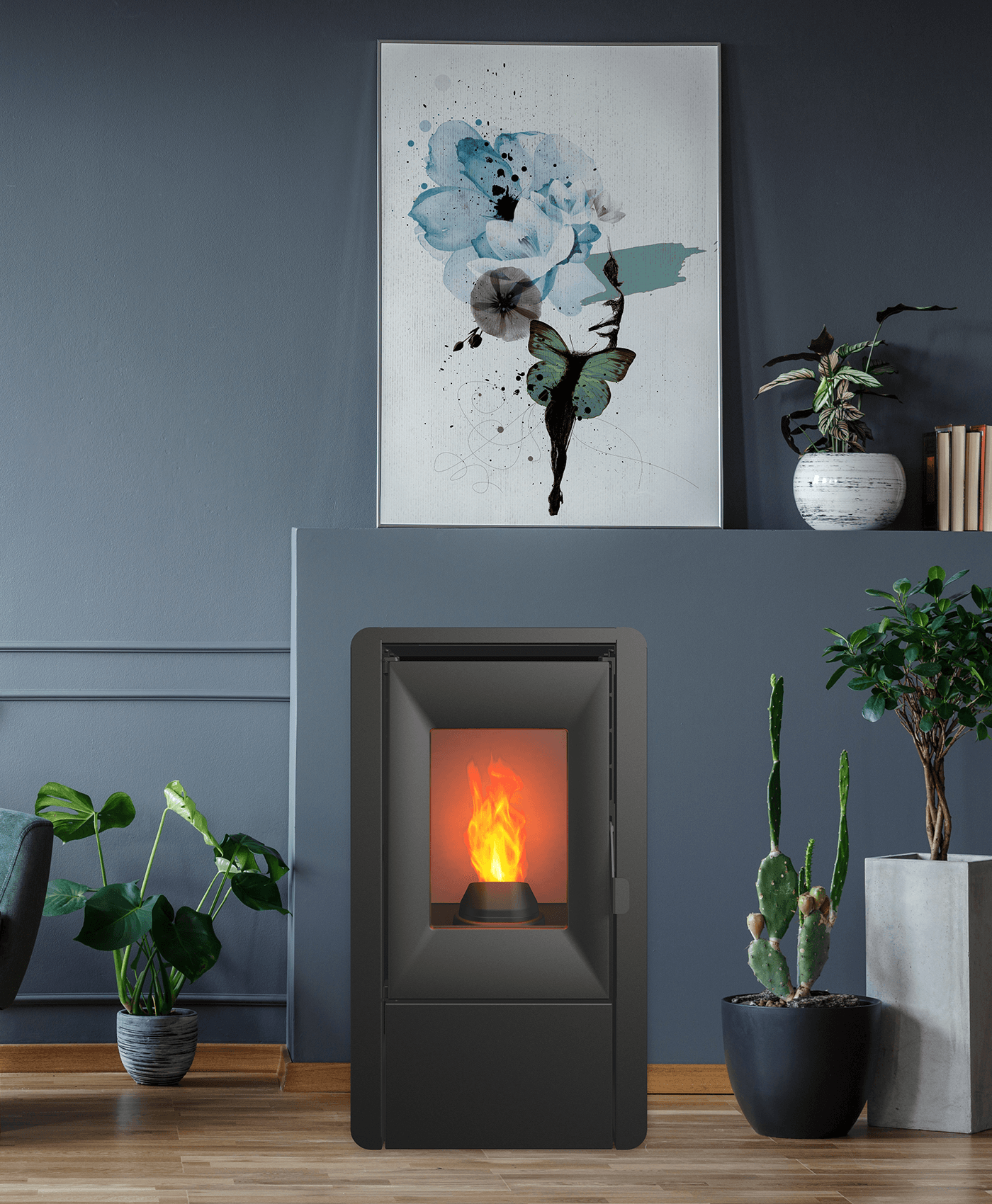 Stufa a Pellet — Ambiente