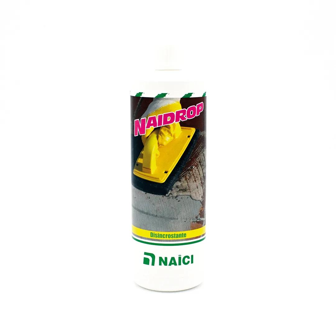 NAICI NAIDROP - Detergente Disincrostante per Pavimentazioni e Superfici Edili - 1 LT