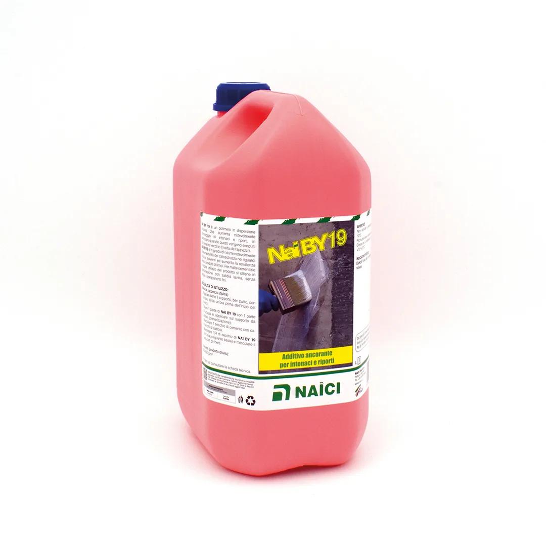 NAICI NAI BY 19 - Resina Ancorante e Additivo per Intonaci e Calcestruzzi - 5 LT