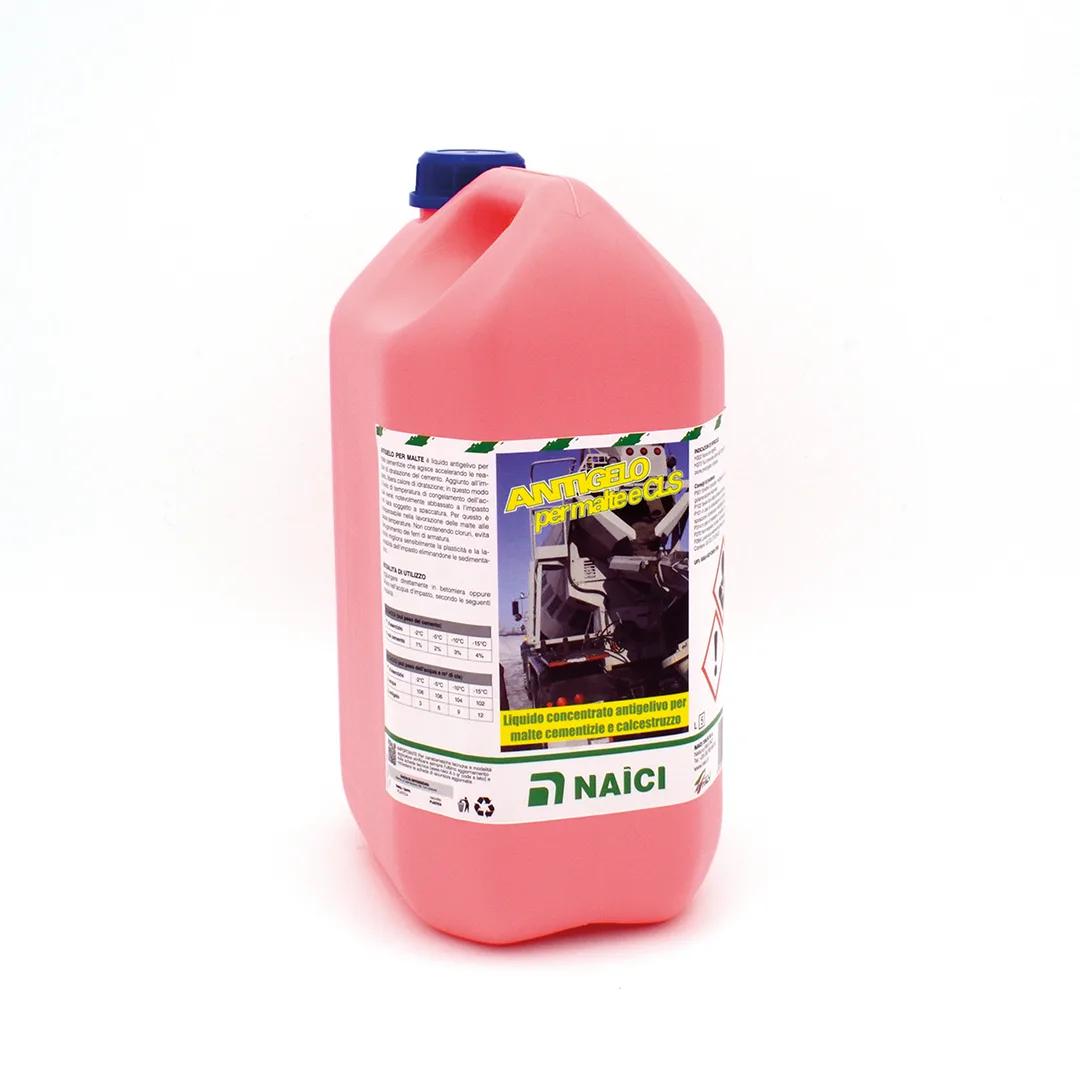 Antigelo per Malte NAICI 5 L | Additivo esente da cloruri per calcestruzzo