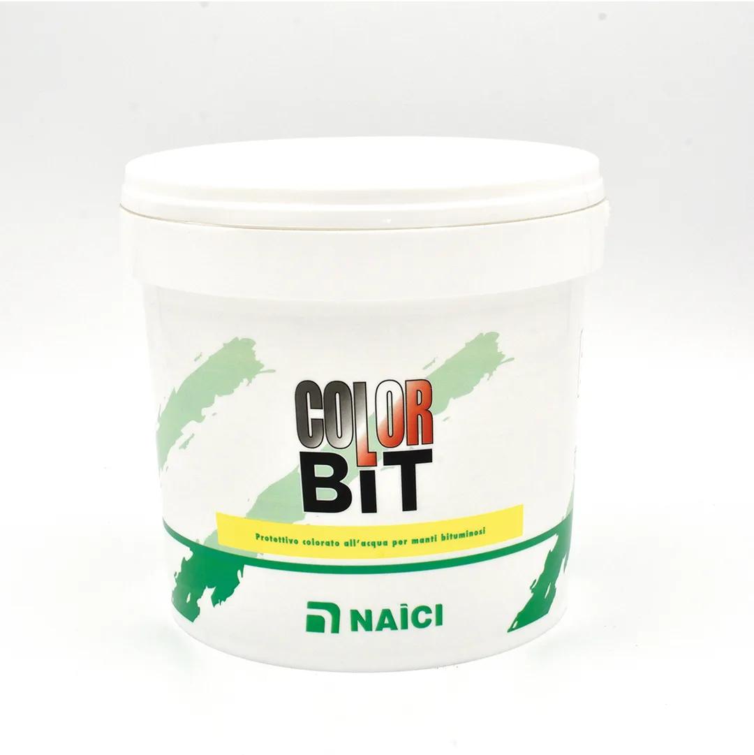 Naici Color Bit Rosso 5 Kg - Protettivo per Guaine e Manti Bituminosi