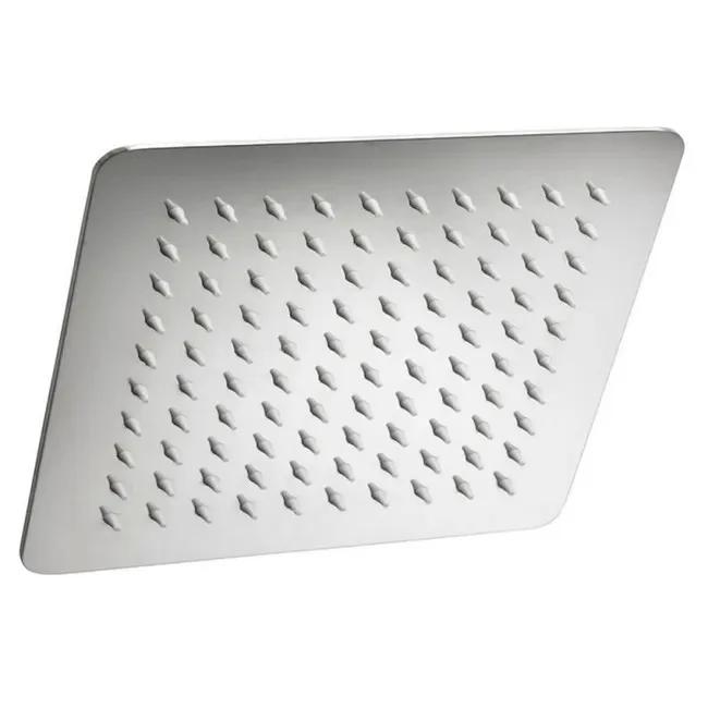 Soffione Doccia Quadrato 25x25 cm Ultraslim Acciaio Inox Ares ACQUA Square 81204