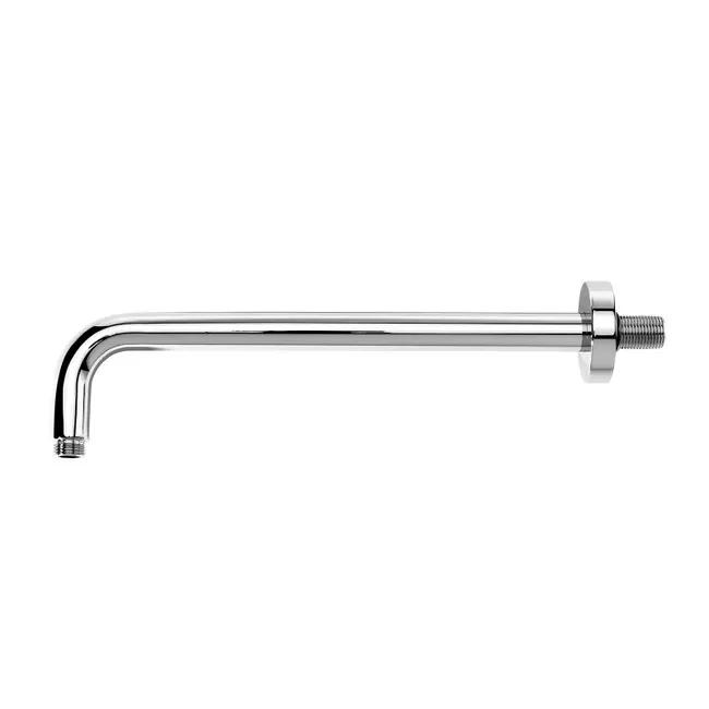 Braccio Doccia Tondo Ares ROUND 81124 in Acciaio INOX 304 – Ø 24 mm x 34 cm