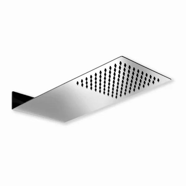 Soffione Doccia Ares BLADE Extra Slim 20x43 cm in Acciaio Inox, Attacco a Parete